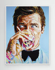 Roger Moore - Print on Fine Art Canvas