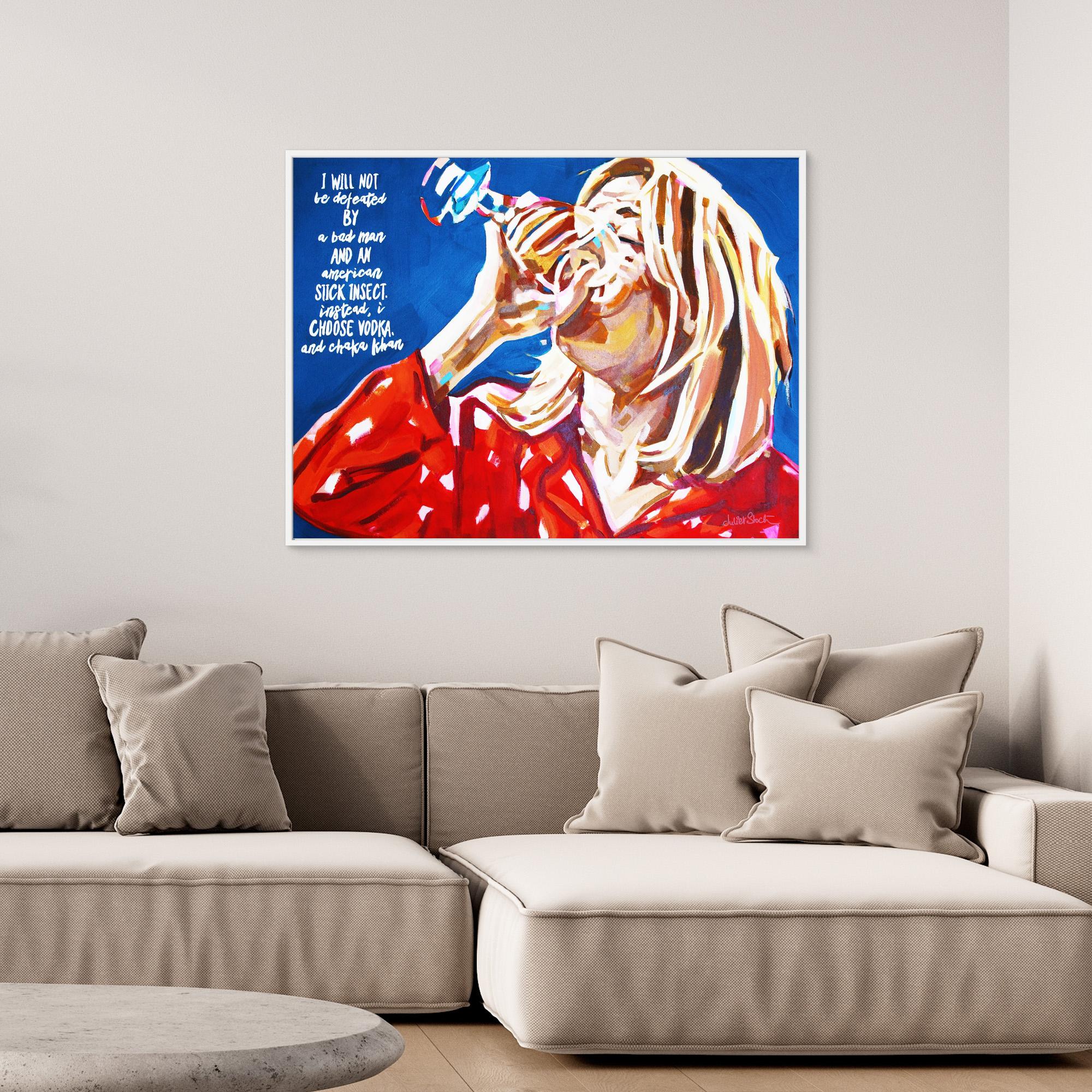 Bridget Jones - Print on Fine Art Canvas
