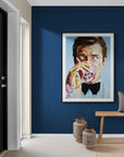 Roger Moore, James Bond Collection - Print On Fine Art Paper