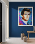 Pierce Brosnan, James Bond Collection - Print On Fine Art Paper