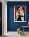 Timothy Dalton, James Bond Collection - Print On Fine Art Paper