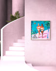 Club Tropicana - Wham! - Original Painting