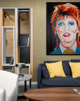 Bowie - Icons Collection - Print On Fine Art Canvas