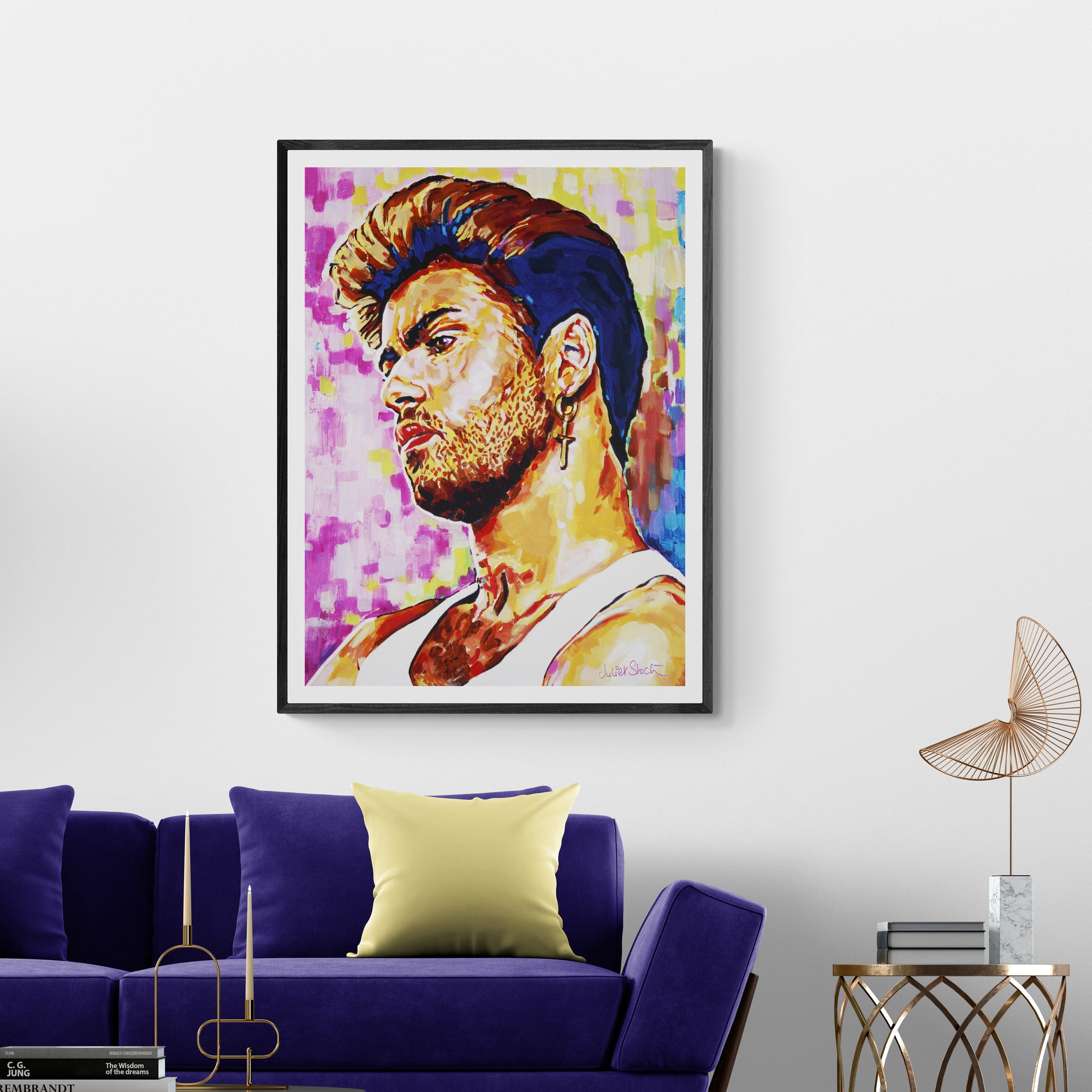 George Michael, Icons Collection - Print On Fine Art Paper