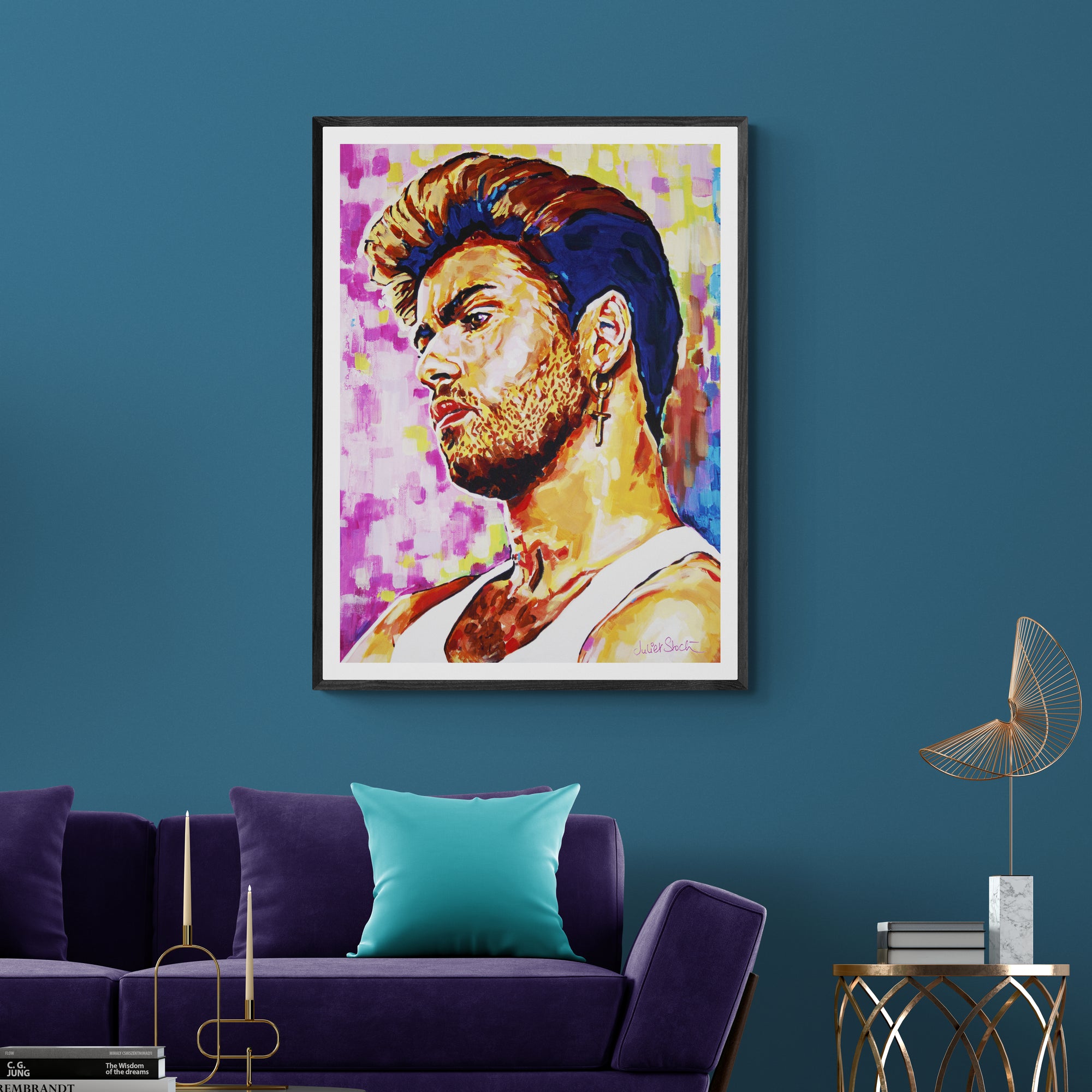 George Michael, Icons Collection - Print On Fine Art Paper