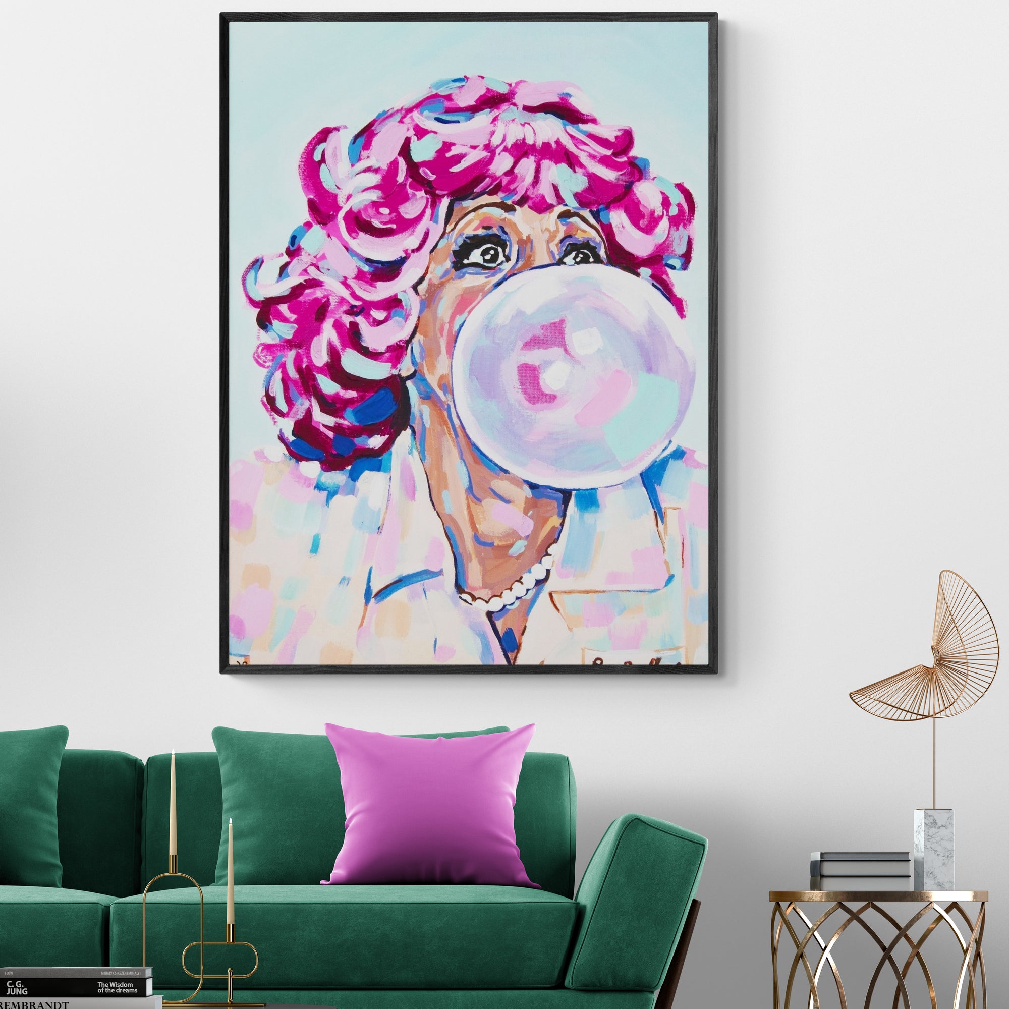 Frenchie, Grease Collection - Print On Fine Art Paper
