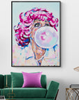 Frenchie, Grease Collection - Print On Fine Art Paper