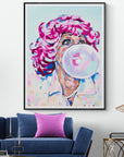 Frenchie, Grease Collection - Print On Fine Art Paper