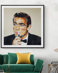 Sean Connery, James Bond Collection - Print On Fine Art Paper