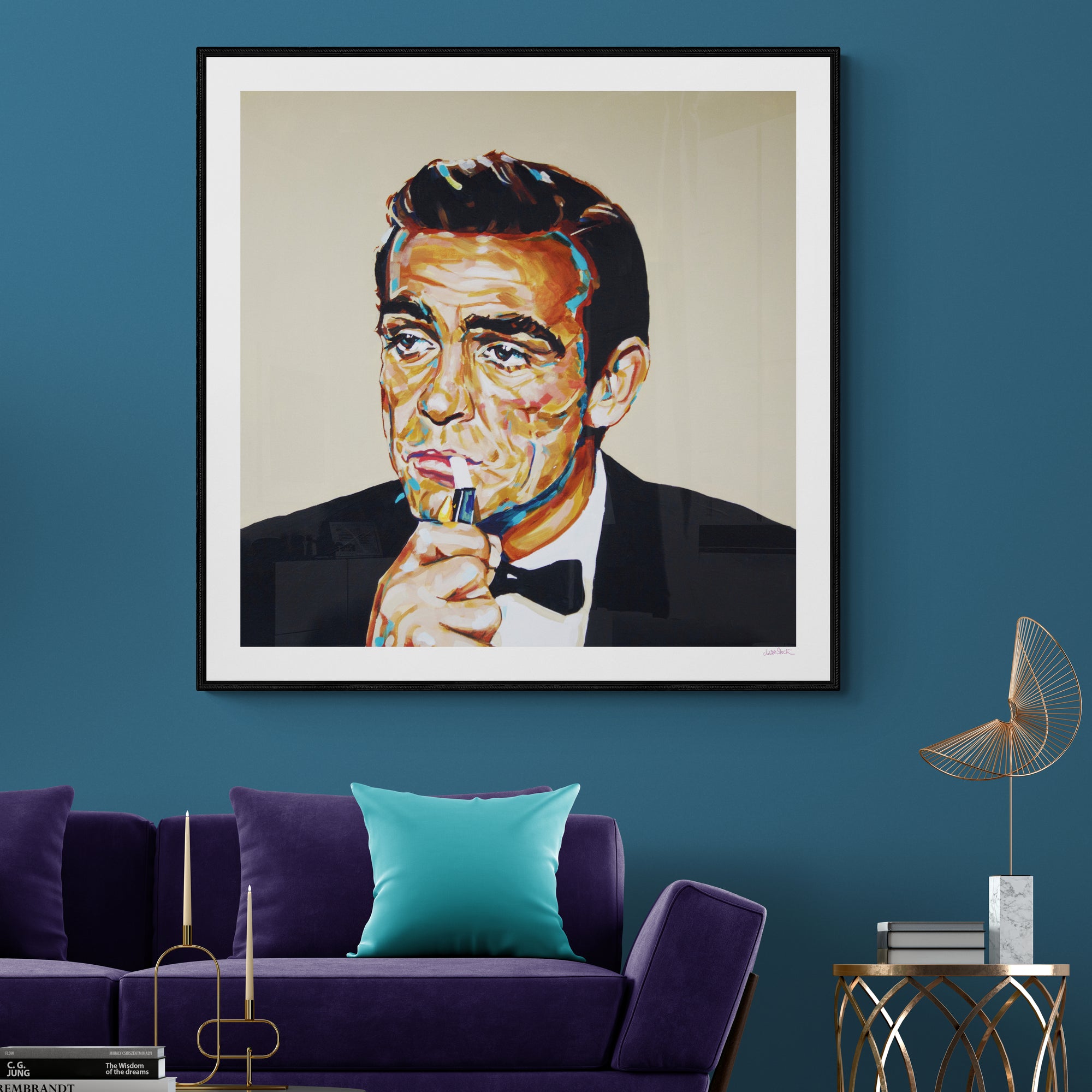 Sean Connery, James Bond Collection - Print On Fine Art Paper