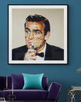 Sean Connery, James Bond Collection - Print On Fine Art Paper