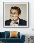 Sean Connery, James Bond Collection - Print On Fine Art Paper