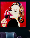 Scarlett Seduction - Print On Fine Art Canvas