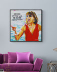 Tanya, Mamma Mia - Print On Fine Art Canvas