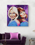 Abba, Icons Collection - Print On Fine Art Canvas
