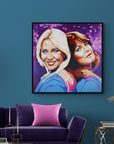 Abba, Icons Collection - Print On Fine Art Canvas