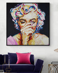 Marilyn Monroe, Icons Collection - Print On Fine Art Canvas