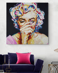 Marilyn Monroe, Icons Collection - Print On Fine Art Canvas