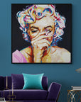 Marilyn Monroe, Icons Collection - Print On Fine Art Canvas