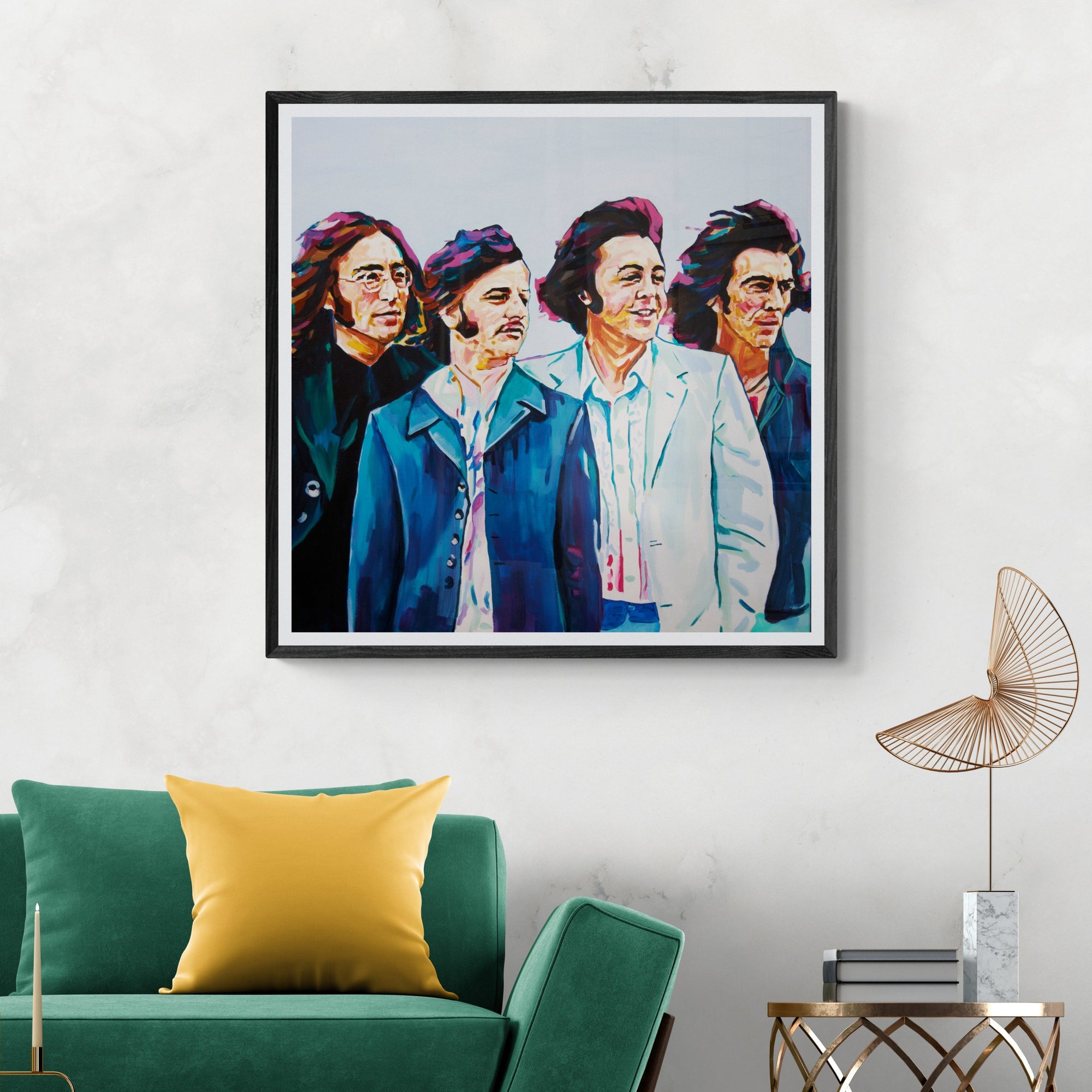 The Beatles, Icons Collection - Print On Fine Art Paper