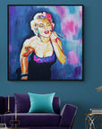 Marilyn Monroe, Icons Collection - Print On Fine Art Canvas