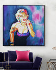 Marilyn Monroe, Icons Collection - Print On Fine Art Canvas