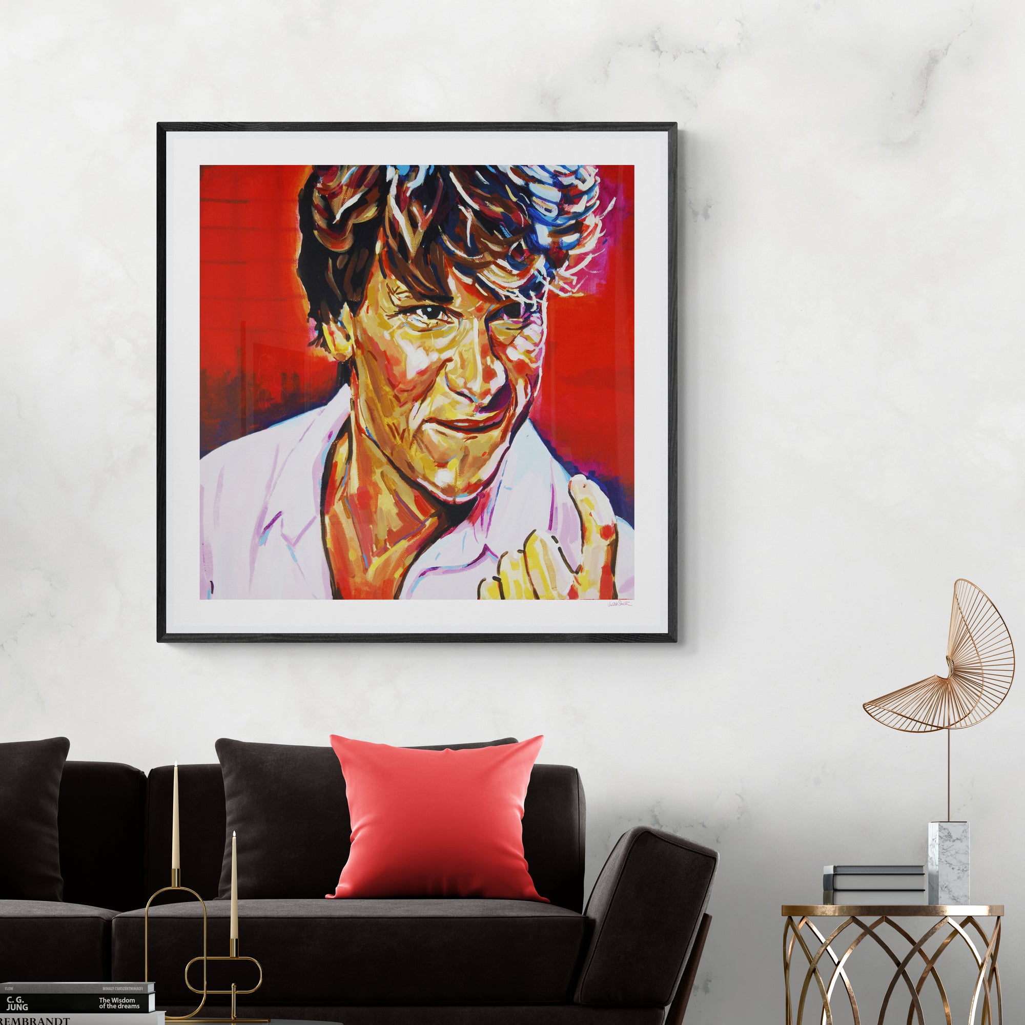Patrick Swayze, Icons Collection - Print On Fine Art Paper
