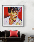 Patrick Swayze, Icons Collection - Print On Fine Art Paper