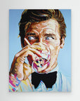 Roger Moore - Print on Fine Art Canvas