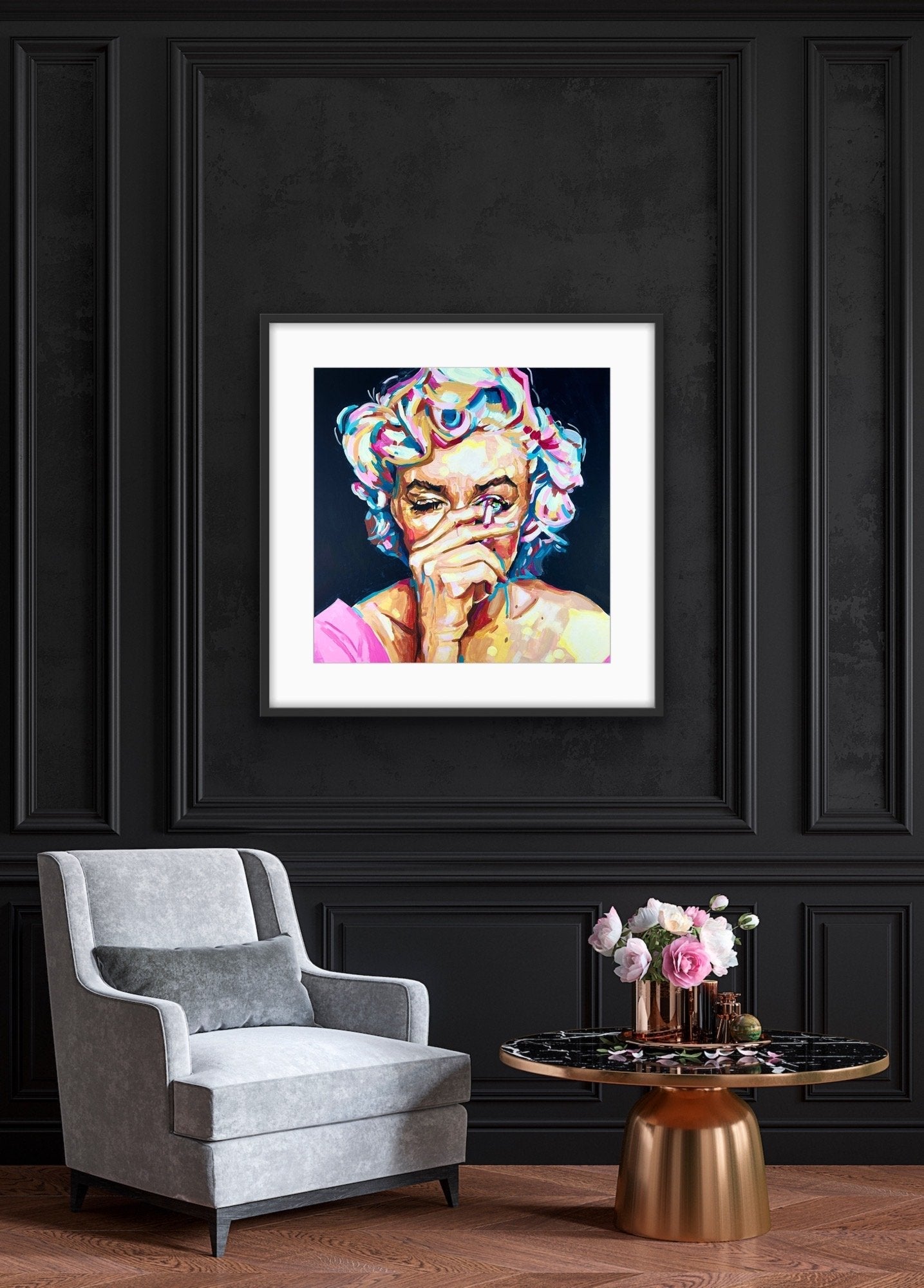 Marilyn Monroe, Icons Collection - Print On Fine Art Paper