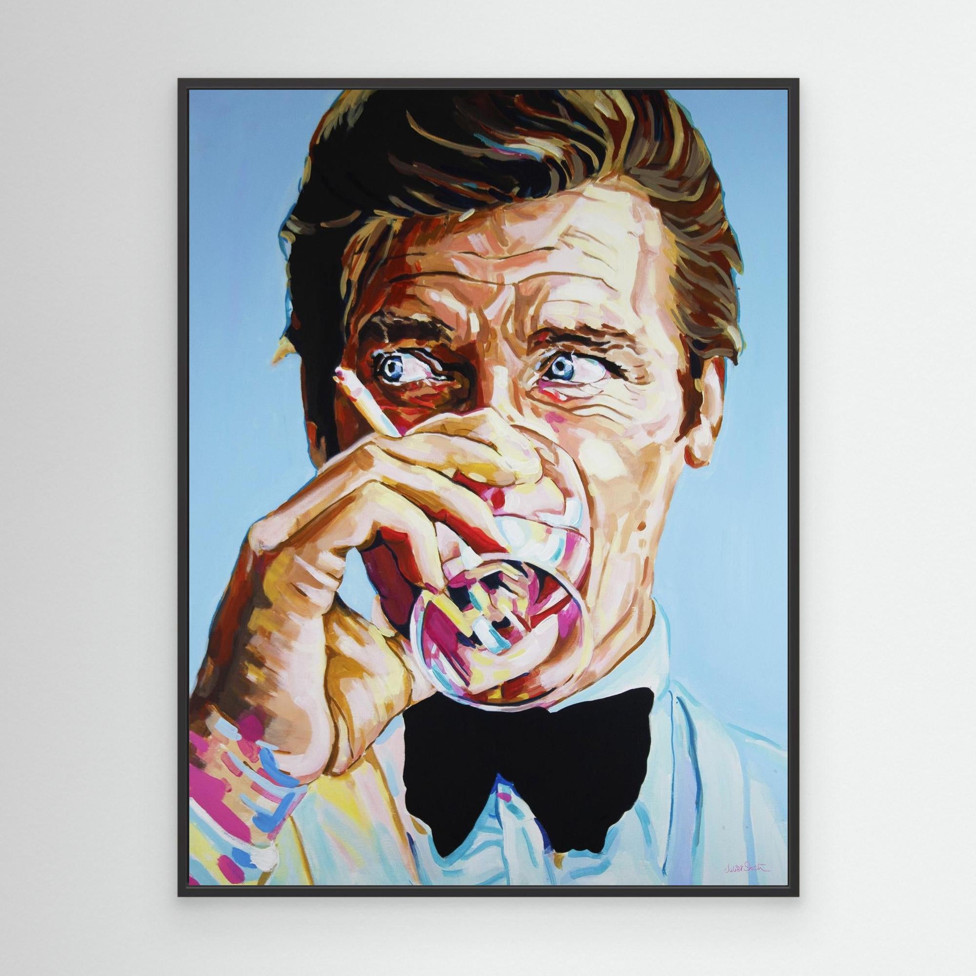 Roger Moore - Print on Fine Art Canvas