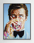 Roger Moore - Print on Fine Art Canvas