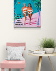 Club Tropicana - Print on Fine Art Canvas