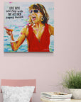Tanya, Mamma Mia - Print On Fine Art Canvas