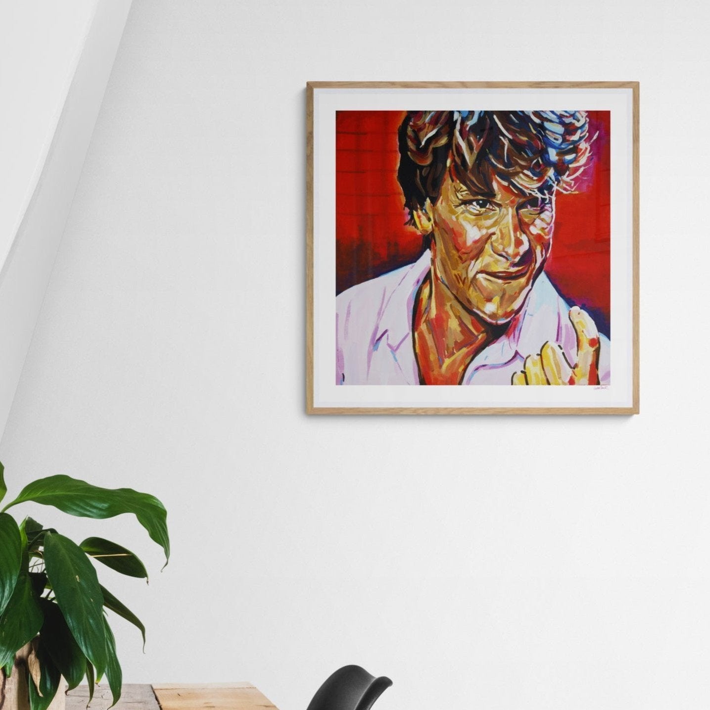 Patrick Swayze, Icons Collection - Print On Fine Art Paper