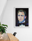 Daniel Craig, James Bond Collection - Print On Fine Art Paper