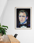 Daniel Craig, James Bond Collection - Print On Fine Art Paper