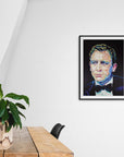 Daniel Craig, James Bond Collection - Print On Fine Art Paper