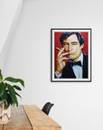Timothy Dalton, James Bond Collection - Print On Fine Art Paper