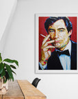 Timothy Dalton, James Bond Collection - Print On Fine Art Paper