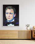 Daniel Craig - Print on Fine Art Canvas