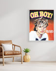 John Taylor, Oh Boy! - Print On Fine Art Canvas