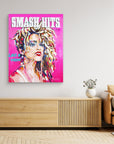 Madonna, Smash Hits - Print on Fine Art Canvas