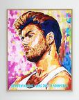 George Michael - Print On Fine Art Canvas
