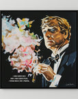 Michael Caine - Print on Fine Art Canvas