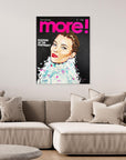 Kate Moss, More! - Print on Fine Art Canvas