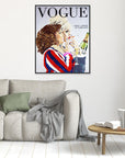 Ab Fab, Vogue - Print On Fine Art Canvas
