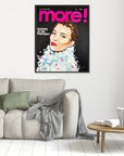 Kate Moss, More! - Print on Fine Art Canvas