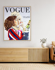 Ab Fab, Vogue - Print On Fine Art Canvas
