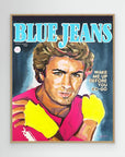 George Michael, Blue Jeans - Print on Fine Art Canvas